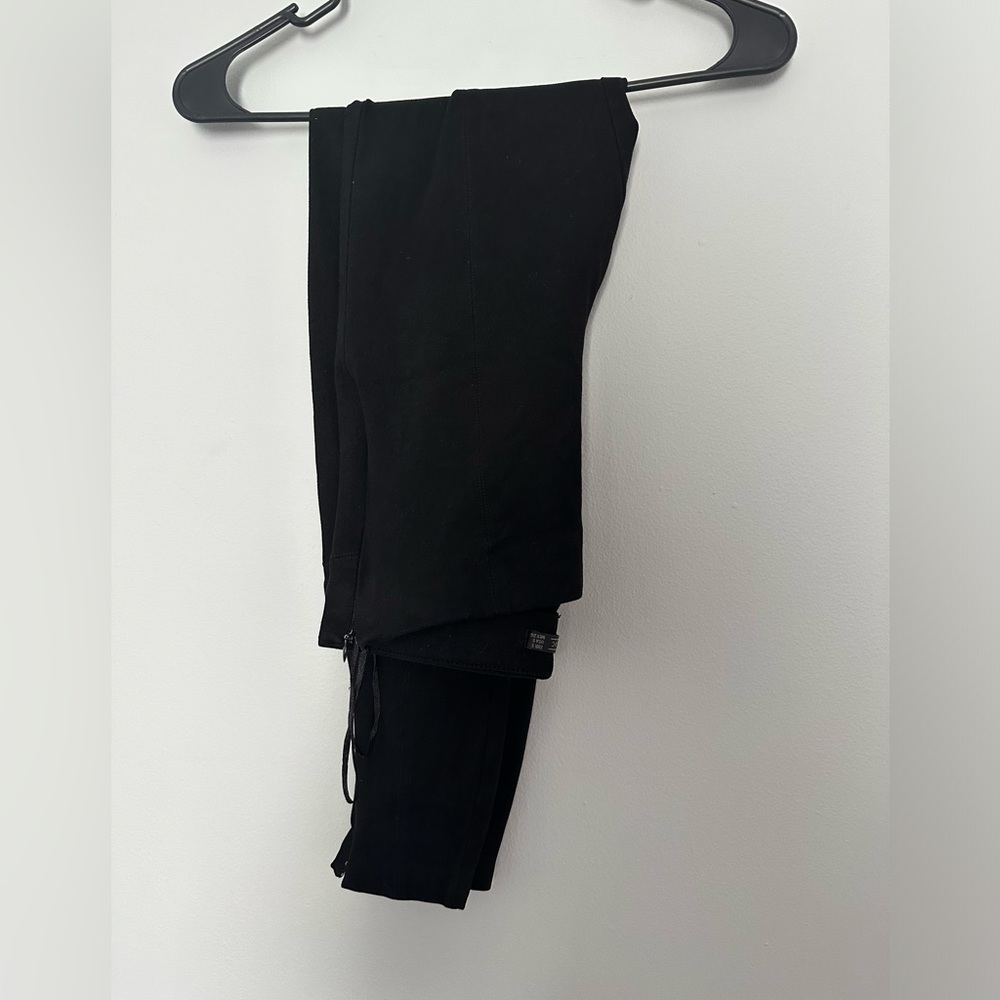 Pants faux suede Zara S